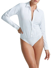 Commando Classic Button Down Bodysuit - BDS205