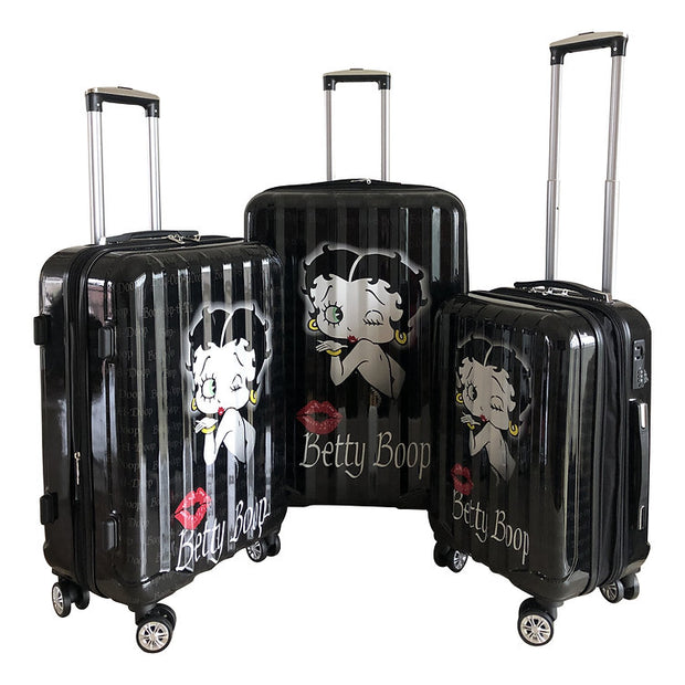 Betty Boop Hard Luggage Set - BPC002113