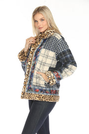 Johnny Was Beck Plaid Reversible Jacket - C45524-O