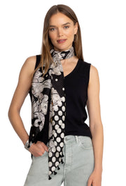 Johnny Was Daisy Duchesse Silk Scarf - C99124-6