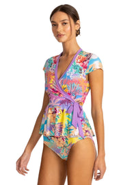 Johnny Was Zeru Hipster Bottom Swimwear - CSW5925-A