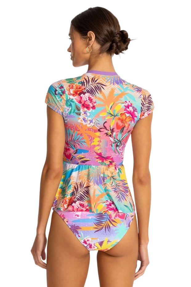 Johnny Was Zeru Wrap Tankini Top - CSW6025-A