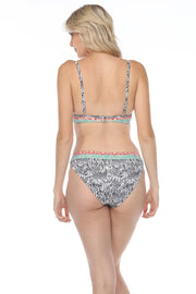Johnny Was Zebra Twist Top - CSW7422-M
