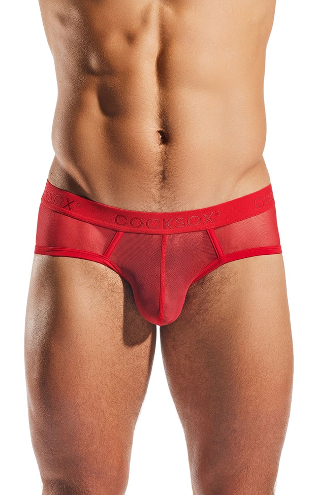 Cocksox Men's Mesh Sports Brief - CX76ME