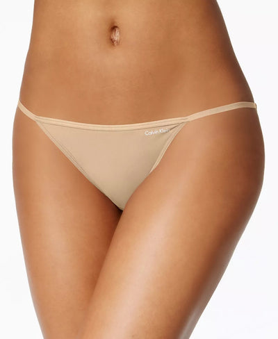 Calvin Klein Sleek String Bikini Underwear - D3510