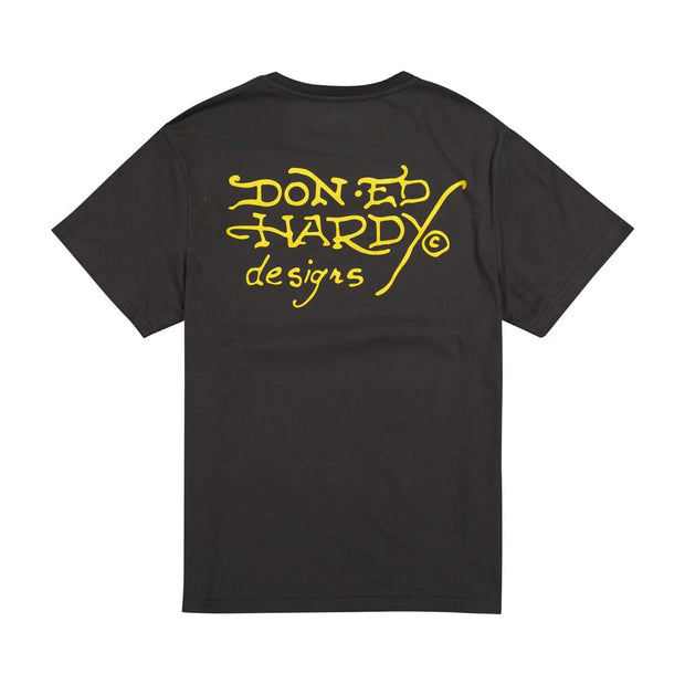 Ed Hardy Men's Ace Skull Throwback Graphic Tee - EHM1100-156
