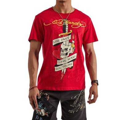 Ed Hardy Men's Live Fast Tee - EHM1100-157