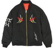 Ed Hardy Men's LKS Skull Bomber Jacket - EHMO1202-1
