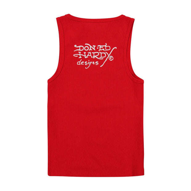 Ed Hardy Cross Rhinestone Tank Top - EHW1207-2RS