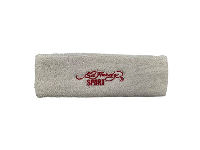 Ed Hardy White Headband