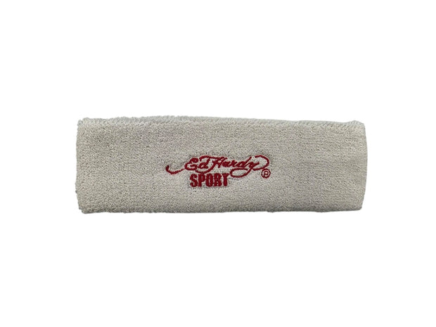 Ed Hardy White Headband