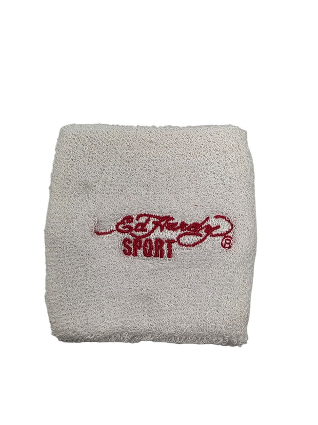 Ed Hardy White Wristband