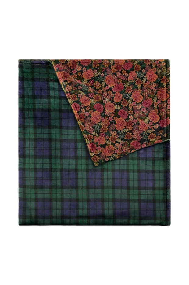 Johnny Was Mingo Plaid Laurel Canyon Cozy Blanket - H13025-O