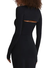 Commando Ballet Body Shrug with Thumbholes One Size - KT076