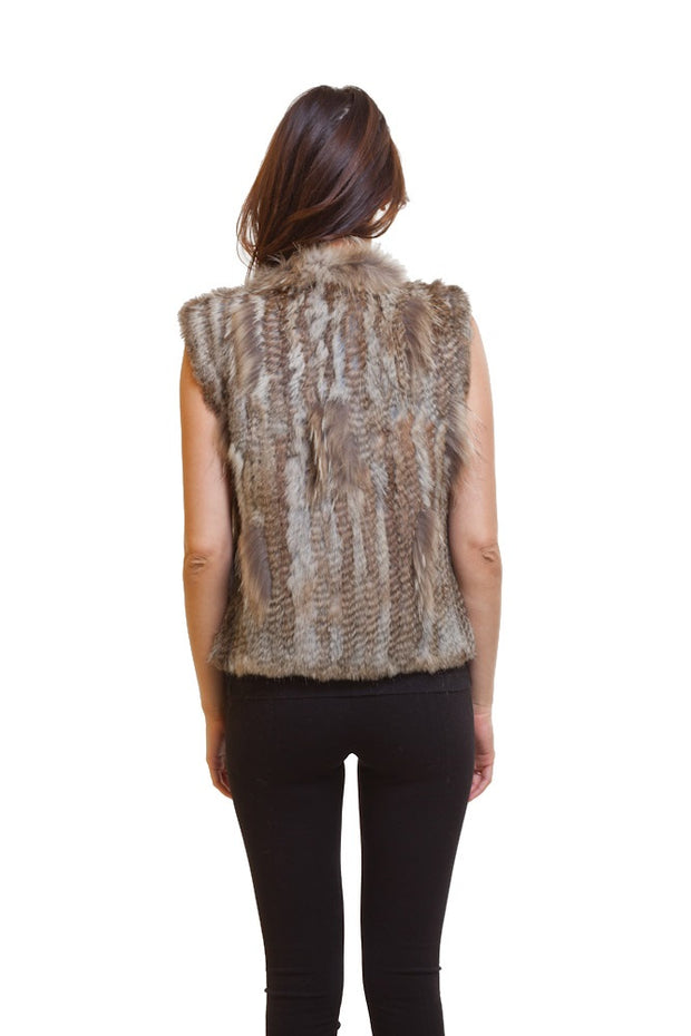 Love Token Raven Fur Vest - LT06-06