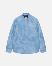 Stussy Leather Overshirt - 1118314