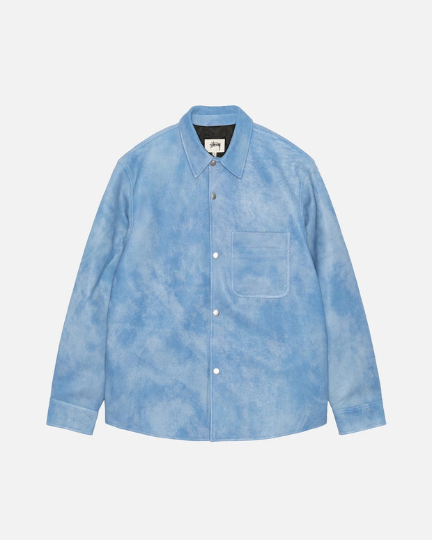 Stussy Leather Overshirt - 1118314