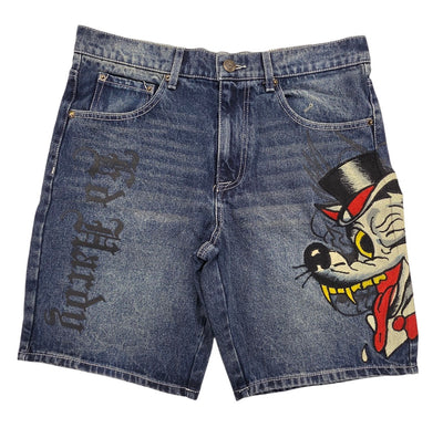 Ed Hardy Men's Wolf Skater Short - MEHD8002-11