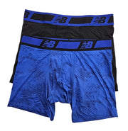 New Balance Dry And Fresh Performance 6" Boxer Briefs 2 Pack - NB1005-2