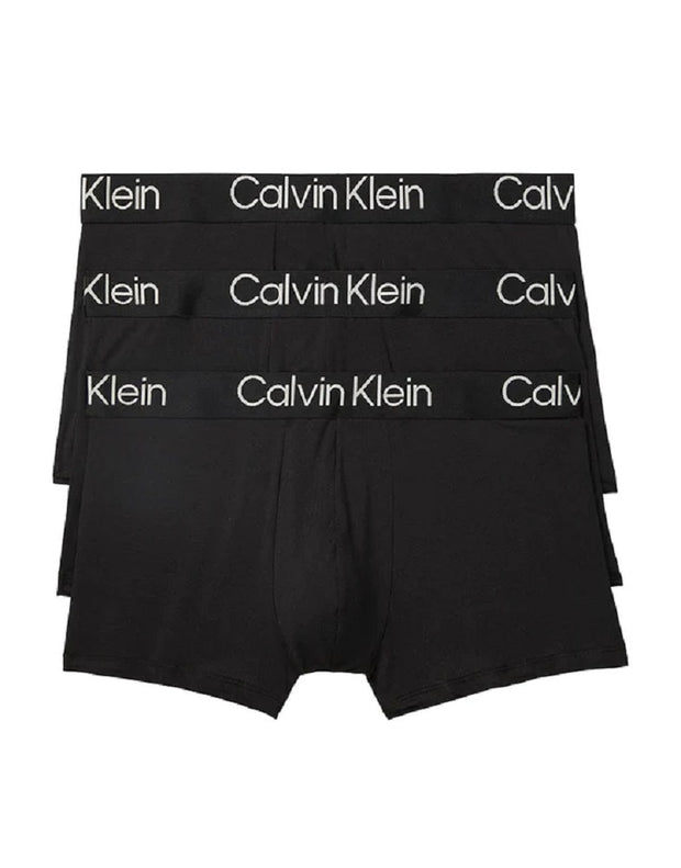 Calvin Klein Men's Eco Pure Modal 3-Pack Trunk - NB3187