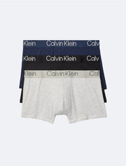 Calvin Klein Men's Eco Pure Modal 3-Pack Trunk - NB3187