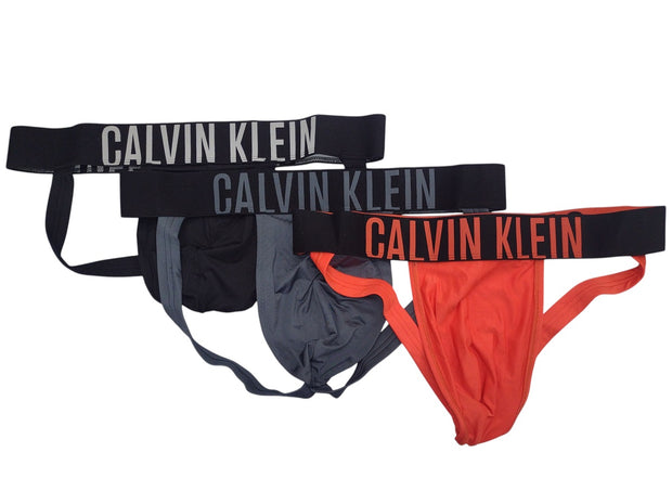 Calvin Klein Intense Power Micro 3-Pack Jock Strap - NB3613 (942)