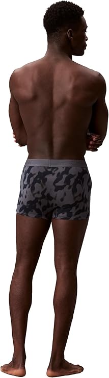Calvin Klein Men's Ulra Soft Modal Trunk, Smoked Camo - NB4197