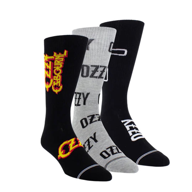 Perri's Socks OZZY Assorted Crew Socks 3 Pair - OZA370-089