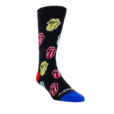 Perri's Socks The Rolling Stones Multi Color Tongues Socks - RSC101-001