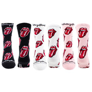 Perri's Socks The Rolling Stones Women's Assorted Crew Socks - RSC372-005