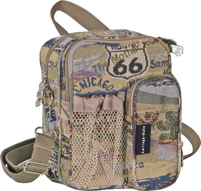 Route 66 Tapestry Travel Utility Bag - T679#66