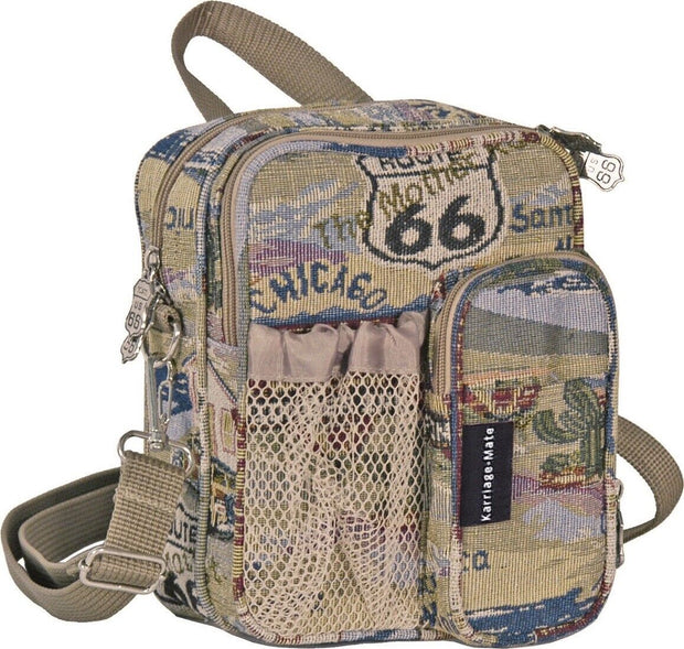 Route 66 Tapestry Travel Utility Bag - T679A#66