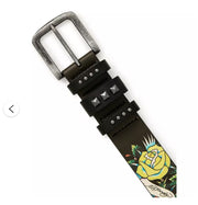 Ed Hardy Skull Studded Belt - VB91621EHQA