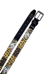 Ed Hardy Leopard with Pyramid Studs Belt - VB93808EHQA