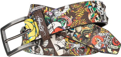 Ed Hardy Pyramid Studded Belt - VB93809EHQA