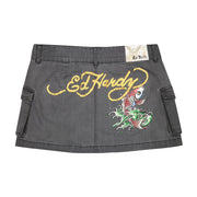 Ed Hardy Koi Fish Cargo Skirt - WEHD6001-2