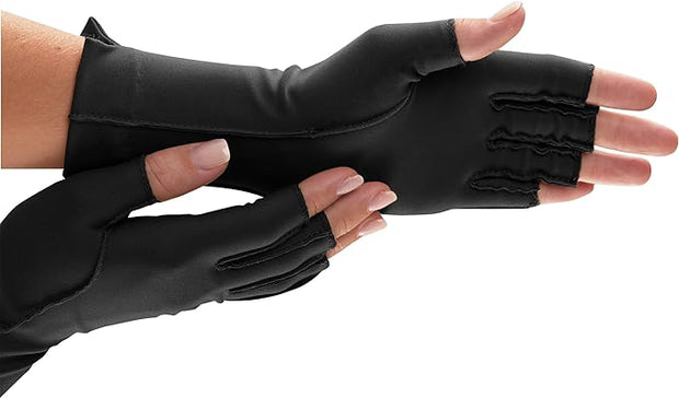Isotoner Fingerless Therapeutic Gloves - A25830