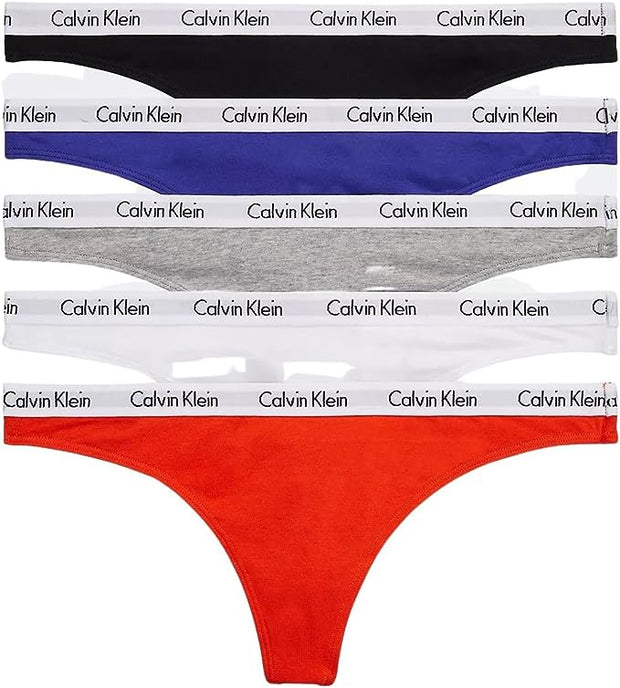 Calvin Klein Carousel 5-Pack Thong - QD3585