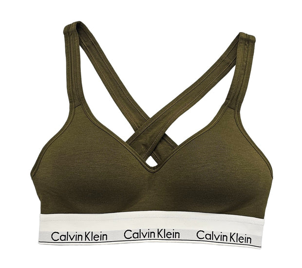 Calvin Klein Modern Cotton Padded Bralette - QF1654