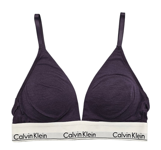 Calvin Klein Women's Bold Accents Lightly Lined Bralette - QF4936