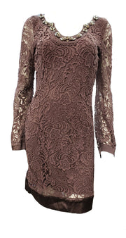 Hale Bob Lace Long Sleeve Dress - 0TUM6722