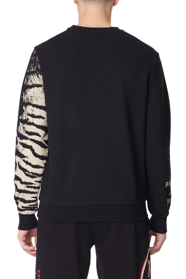 Eleven Paris Knit Printed Sweatshirt - 22F1SW25