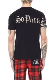 Eleven Paris So Punk Knit Printed T-Shirt - 22F1TS29