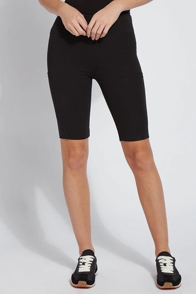 Lysse Cotton Biker Shorts with Mesh Pocket - 2846