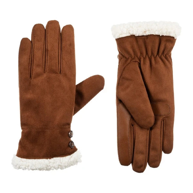 Isotoner Women’s Recycled Microsuede Gloves - 30287