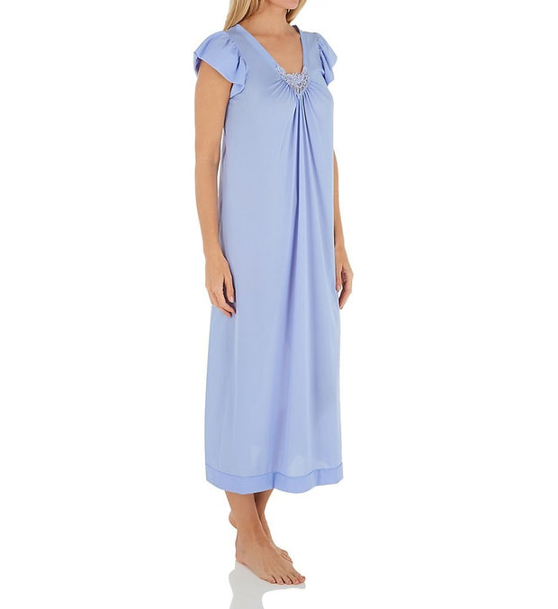 Shadowline Long Cap Sleeve Nightgown - 32510