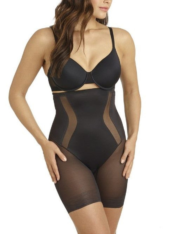 TC Fine Intimates Middle Manager Firm Control High-Waist Thigh Slimmer - 4289