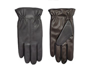 Isotoner Men's Sleekheat Faux Nappa with Gathered Wrist Glove - A70199