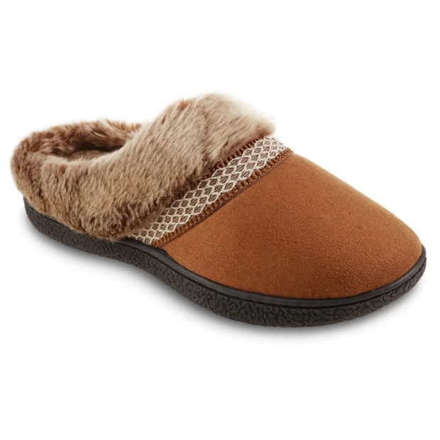 Isotoner Women's Recycled Microsuede Mallory Hoodback Slippers - 8226