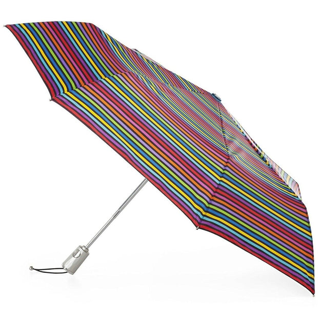 Totes Sunguard Automatic Open Close Umbrella W/ Neverwet & Sun Protection - 8411